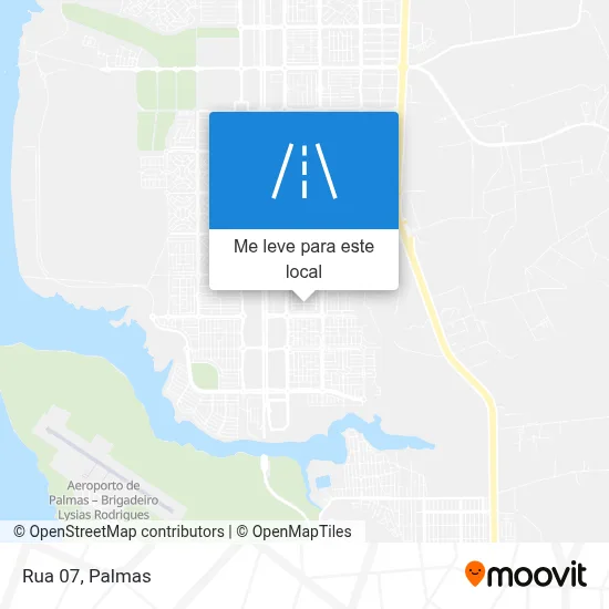 Rua 07 mapa
