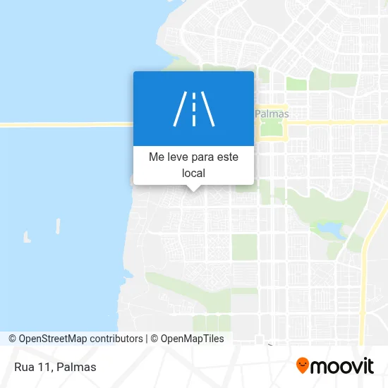 Rua 11 mapa