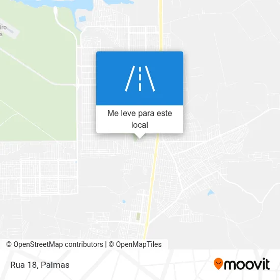 Rua 18 mapa