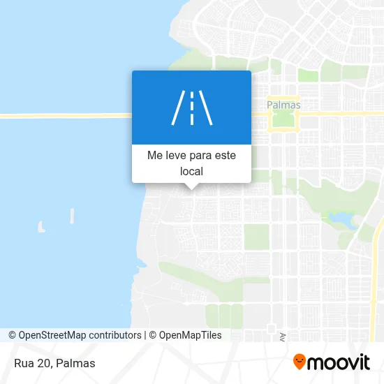 Rua 20 mapa