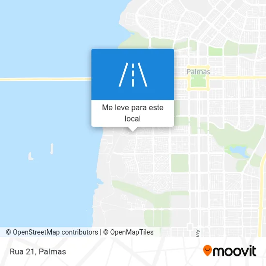 Rua 21 mapa