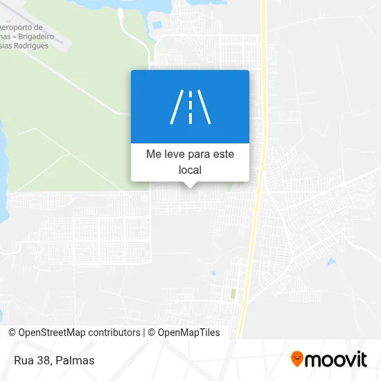 Rua 38 mapa