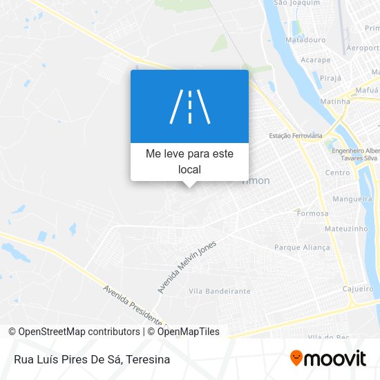 Rua Luís Pires De Sá mapa