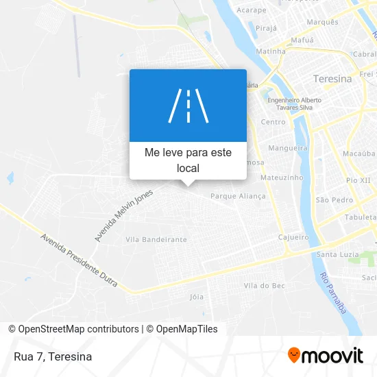 Rua 7 mapa