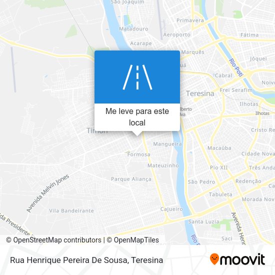 Rua Henrique Pereira De Sousa mapa