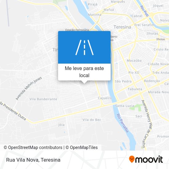 Rua Vila Nova mapa