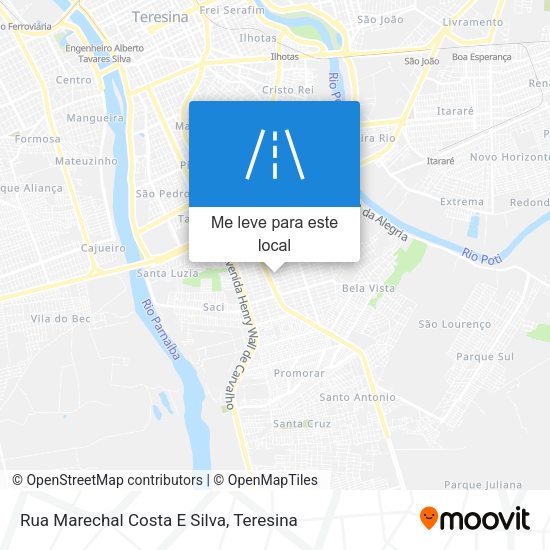 Rua Marechal Costa E Silva mapa
