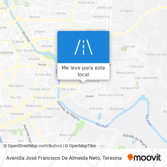 Avenida José Francisco De Almeida Neto mapa