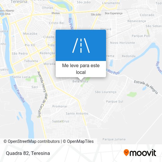 Quadra 82 mapa