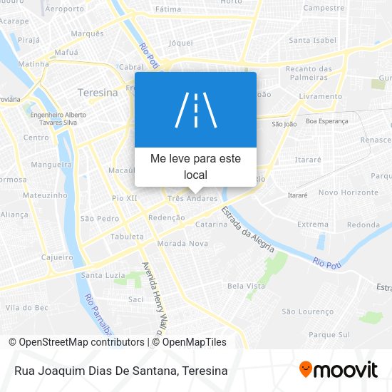 Rua Joaquim Dias De Santana mapa