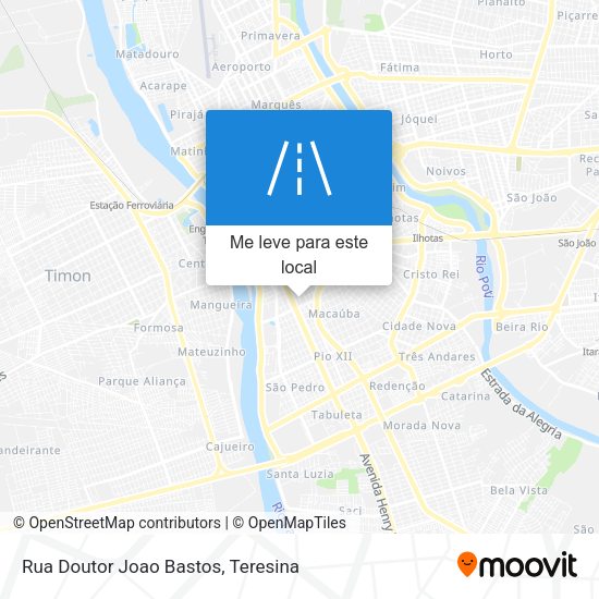 Rua Doutor Joao Bastos mapa