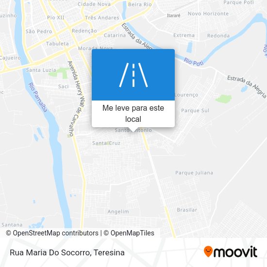 Rua Maria Do Socorro mapa
