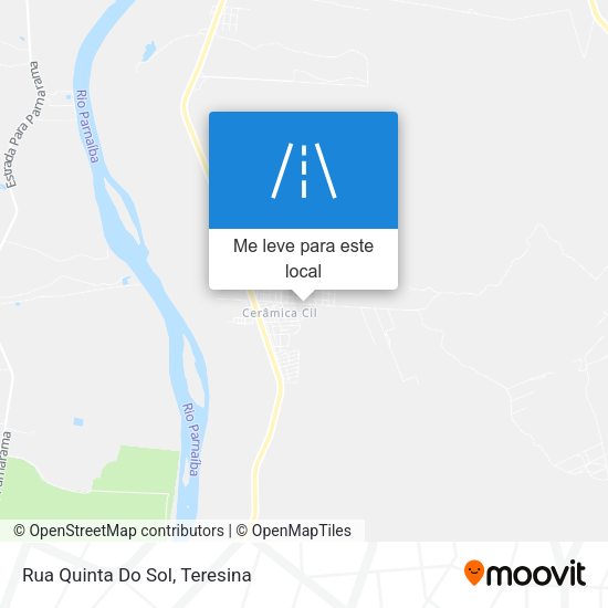 Rua Quinta Do Sol mapa