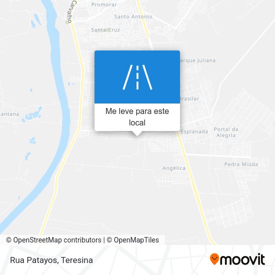 Rua Patayos mapa