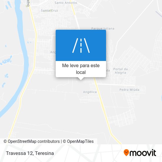 Travessa 12 mapa