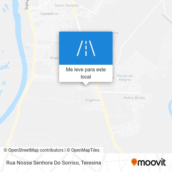 Rua Nossa Senhora Do Sorriso mapa