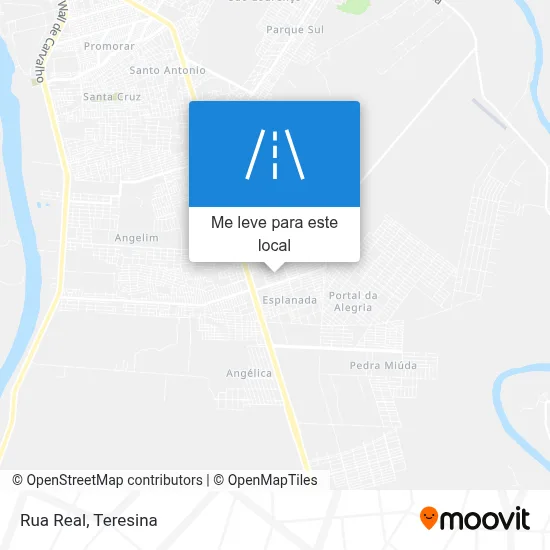 Rua Real mapa