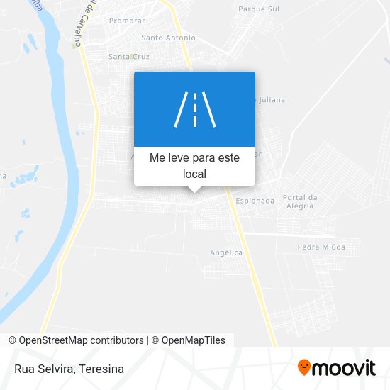 Rua Selvira mapa