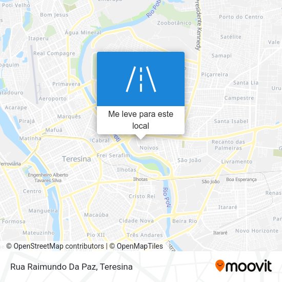 Rua Raimundo Da Paz mapa