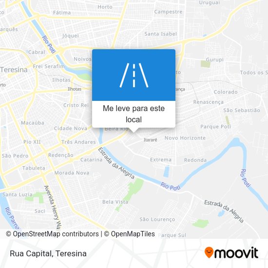 Rua Capital mapa