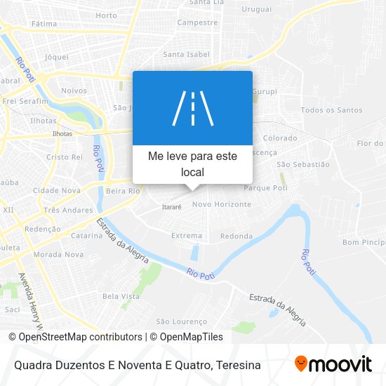 Quadra Duzentos E Noventa E Quatro mapa