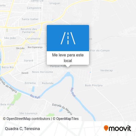 Quadra C mapa