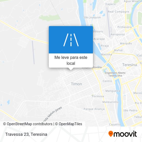 Travessa 23 mapa