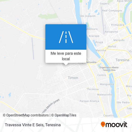 Travessa Vinte E Seis mapa