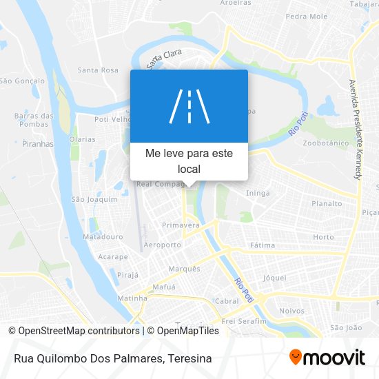 Rua Quilombo Dos Palmares mapa