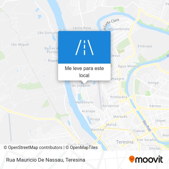 Rua Mauricio De Nassau mapa