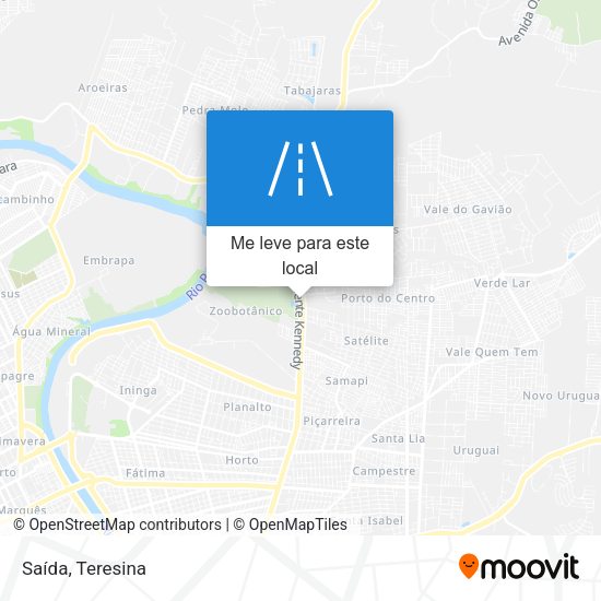 Saída mapa