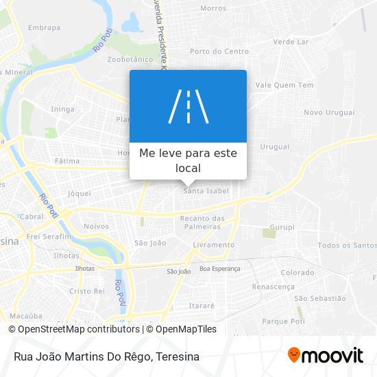 Rua João Martins Do Rêgo mapa