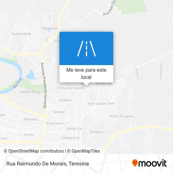 Rua Raimundo De Morais mapa