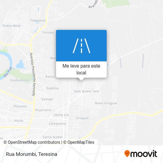Rua Morumbi mapa