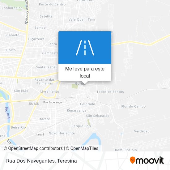 Rua Dos Navegantes mapa