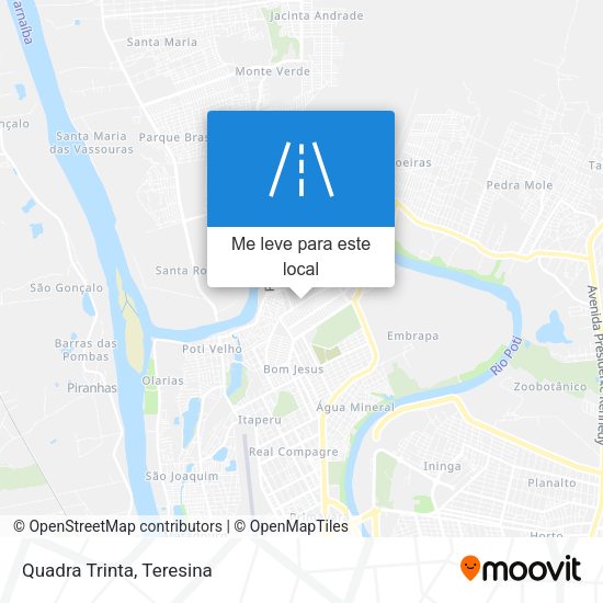 Quadra Trinta mapa