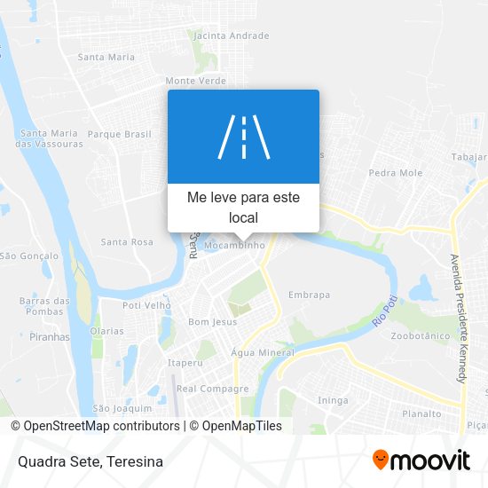 Quadra Sete mapa
