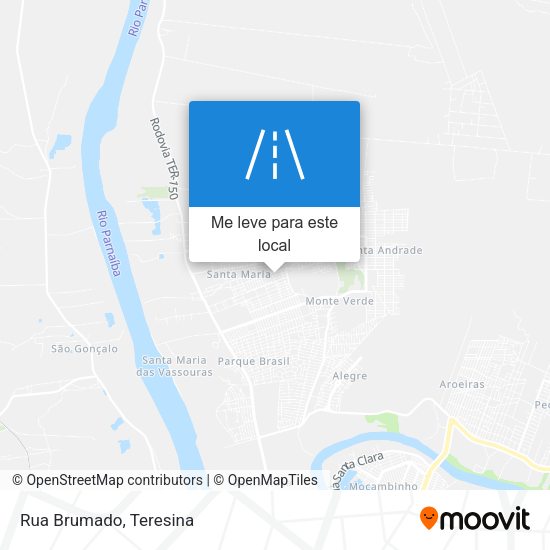 Rua Brumado mapa