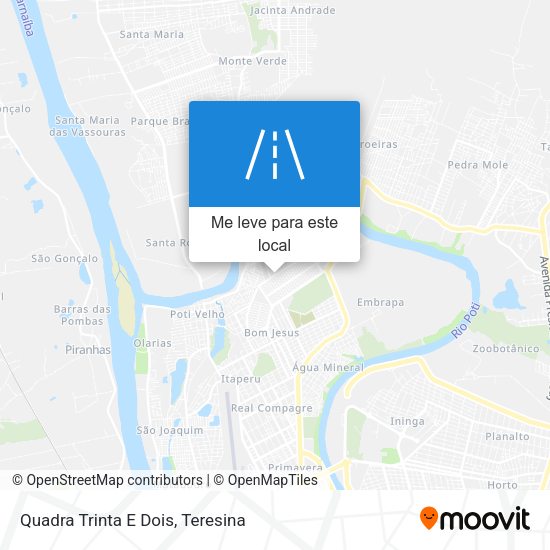 Quadra Trinta E Dois mapa