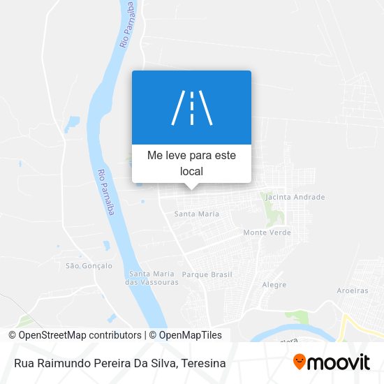 Rua Raimundo Pereira Da Silva mapa