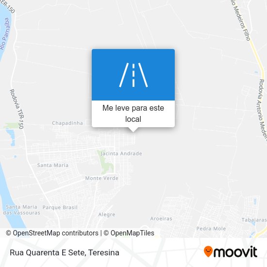 Rua Quarenta E Sete mapa