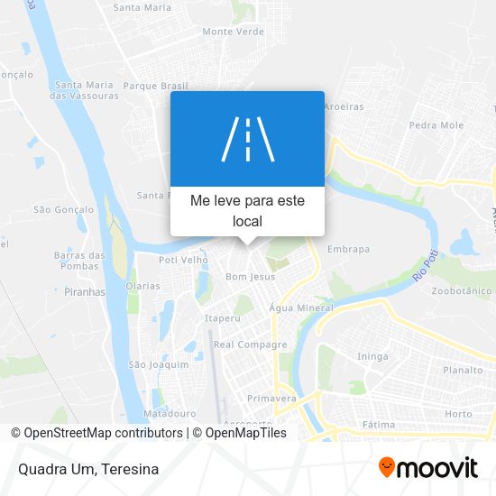 Quadra Um mapa