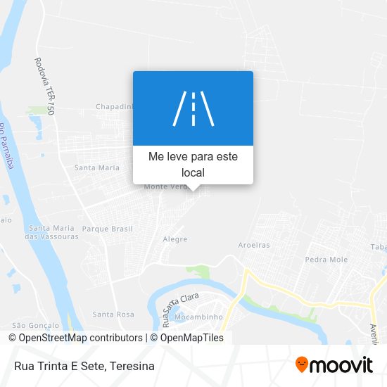 Rua Trinta E Sete mapa