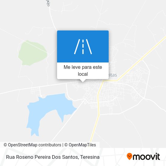 Rua Roseno Pereira Dos Santos mapa