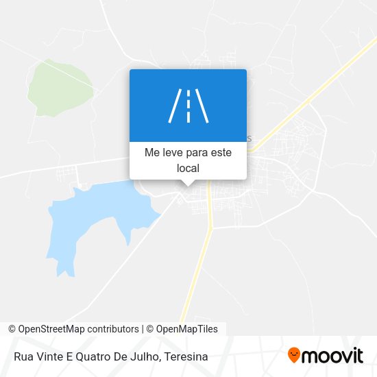 Rua Vinte E Quatro De Julho mapa