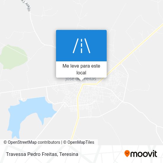 Travessa Pedro Freitas mapa