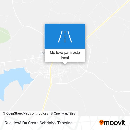 Rua José Da Costa Sobrinho mapa