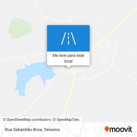 Rua Sebastião Broa mapa