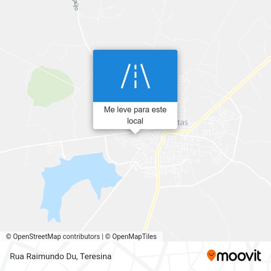 Rua Raimundo Du mapa