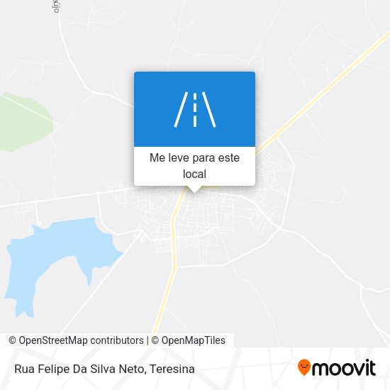 Rua Felipe Da Silva Neto mapa